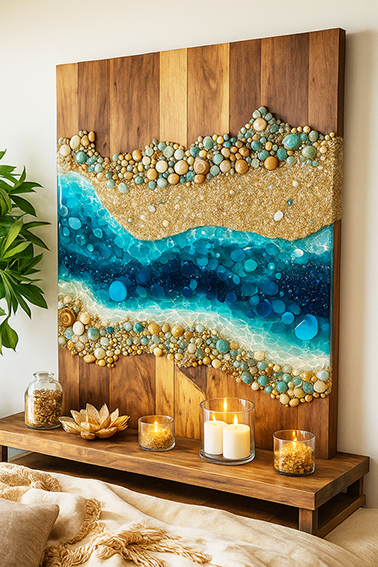 Coloresin Airy Ocean Artwork