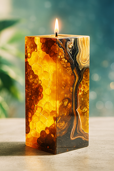 Coloresin Luminous Honeycomb Candle